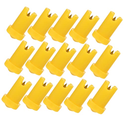 TOVINANNA Stainless Steel Glue Bottle Needles 100pcs Eyelash Glue Tips Nozzle Pins Replacements for Easy to Use