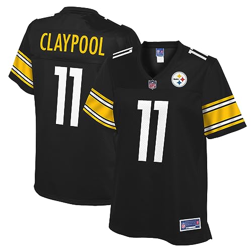 NFL PRO LINE Women's Chase Claypool Black Pittsburgh Steelers Team Player Jersey