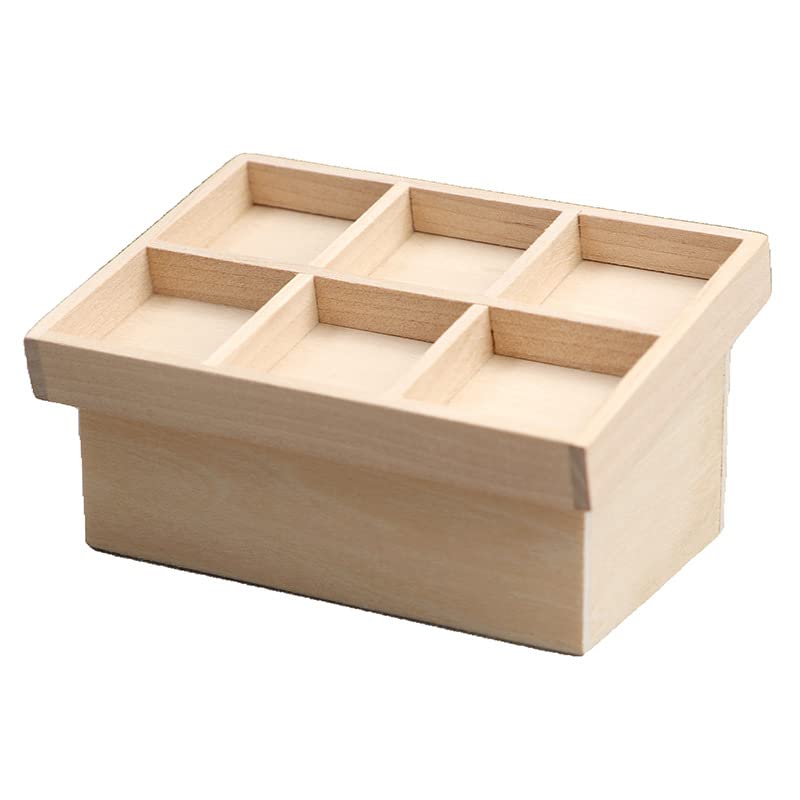 zalati Dollhouse Food Shelf 1:12 Miniature Fruit, Vegetables and Snack Stall for Displaying the Mini Drinks Foods Decoration — image 1