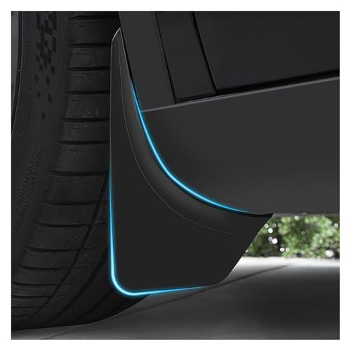 Guardabarros para coche Tesla Model Y contra salpicaduras de lodo en pasos de rueda 6
