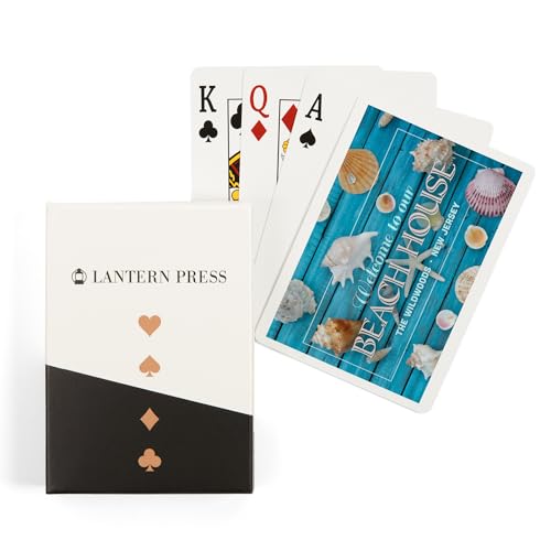 Baraja de póker Lantern Press Wildwood New Jersey 52 cartas