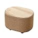 Pouf rotondo poggiapiedi piccolo pouf pouf piccolo pouf - scarpiera sgabelli salotto creativo piccolo sgabello faggio ovale