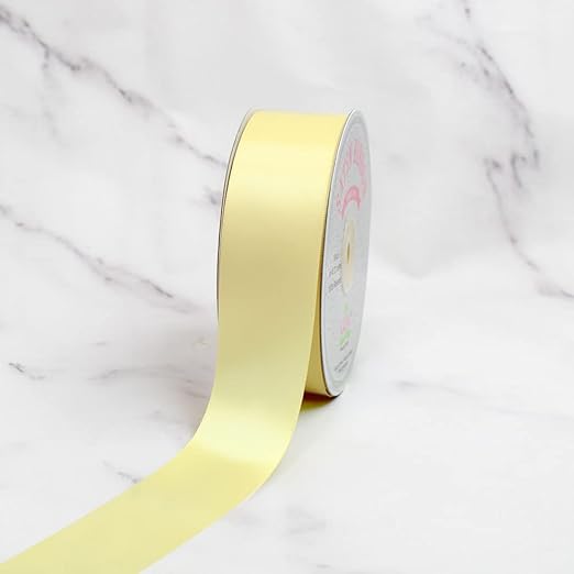 Creative Ideas Satin Single Face 1.5" Inch Ribbon x 50 Yards,for Gift Wrapping Crafts Wedding Decoration Bows Bouquet Floral Arrangement