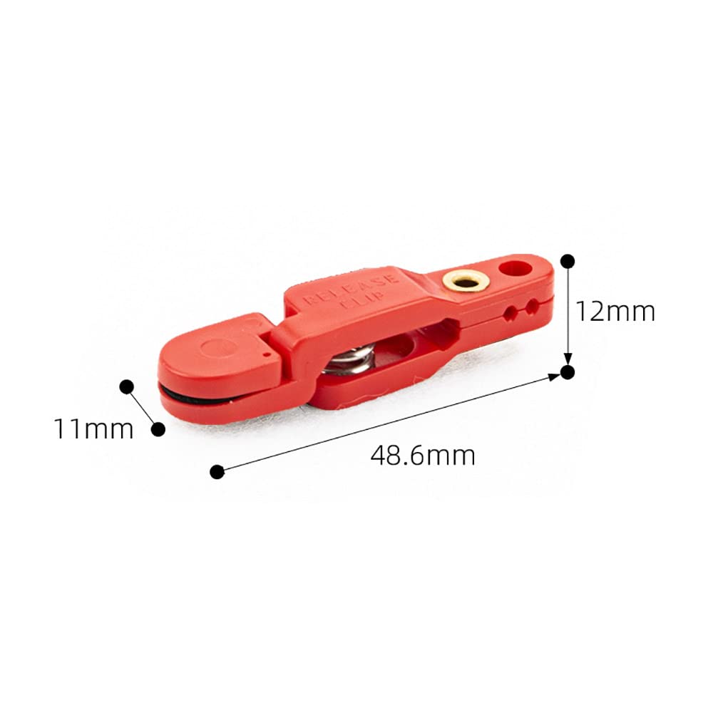 Large Power Grip Planer Board Mast Clip - Trolling Weight Release Snap For Fishing