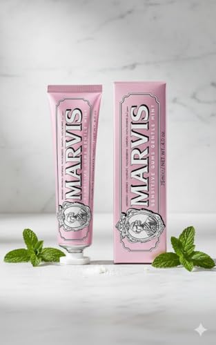 Image of Marvis Sensitive Gums Gentle Mint Toothpaste 75 ml | Gum Care Formula | Soothing Mint Flavor | Reduces Sensitivity & Protects Gums