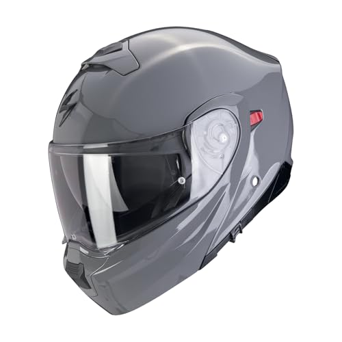 Casque modulable Scorpion Exo-930 Evo Gris béton Taille L moto 194-100-253-05 - 2