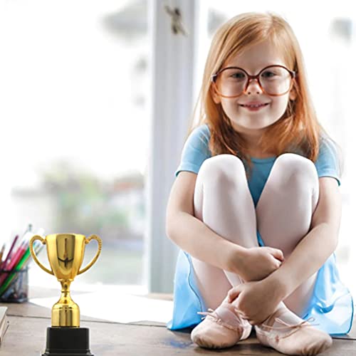 TOYANDONA Mini Trophy Award Trofee Gold Cup Trofeeën Winnaars Cup Award Voor Voetbal Honkbal Carnaval Prijs Party Gunsten - Image 7