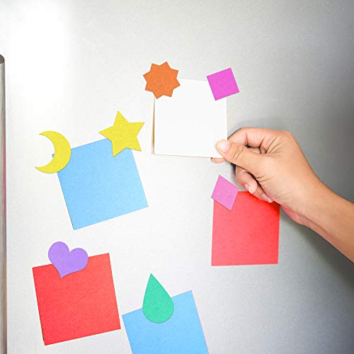 Winlyn WINLYN-2020-GEOMETRY-FOAM-STICKER 1035 Pcs 15 Colors 3 Sizes 22 Shape Bulk Foam Stickers Self-Adhesive Foam Geometry Shapes Stickers Assortment Craft Supplies For Kids Classroom Art Crafts Projects Collages Mosaics Math Activities thumb #8