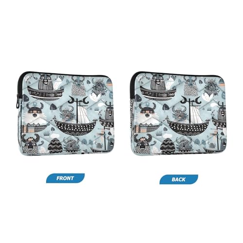 Funda para portátil de 13-14 pulgadas con diseño de piratas miniatura 2