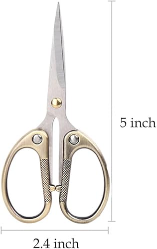 Miniatura 10 de Tijeras de oficina de acero inoxidable de 6.3 pulgadas, tijeras de hoja ultra afiladas, tijeras afiladas resistentes para oficina, hogar, escuela,