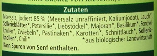 Alnatura Bio Kräuter Meersalz mit Jod, 200g