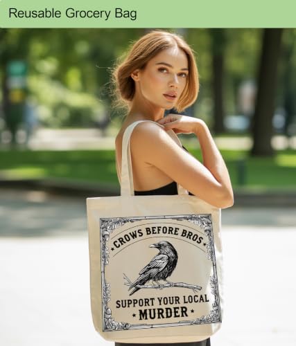 Image of Aesthetic Tote Bag for Women Girls, Stylish Tote Bag for Friends Besties Coworker