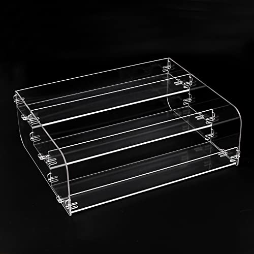 Gewürzregal, Organizer für Schrank und Arbeitsplatte, doppelseitiges Parfüm-Organizer-Tablett, keine Schrauben erforderlich, selbstabgeleitet, zum Aufstecken, langlebig, 3-lagig, Bastelraum, Büro Cover