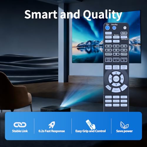 Télécommande Epson 165652600 de remplacement pour vidéoprojecteur H932A - 3