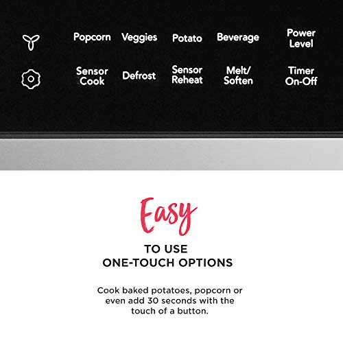 Frigidaire 1.4 Cu. Ft. Compact Over-The-Range Microwave In Stainless Steel With Automatic Sensor Cooking #TOP4