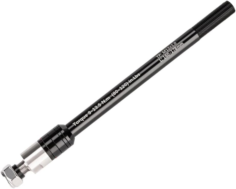 YUETTYY Bike Trailer Thru Axle Adapter,Adjustable Shaft Length