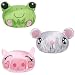 kilofly 3pc Waterproof Reusable Bath Hat Kids Fun Cartoon Animal Shower Caps Set