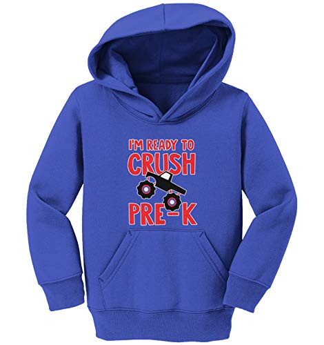 I'm Ready to Crush Pre-K - Back to School Toddler/Youth Fleece Hoodie2