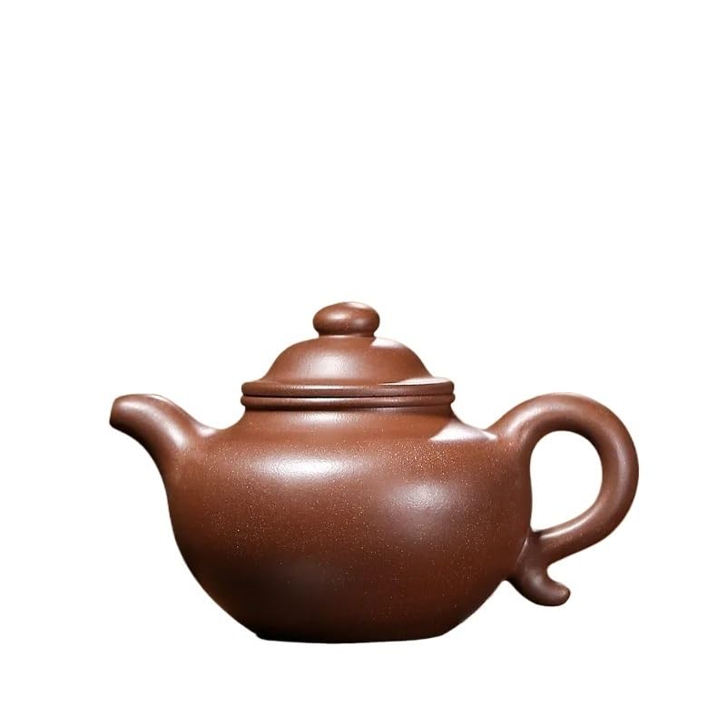 Czajniczek 270 ml czajniczek z fioletowej gliny ręcznie robiony garnek surowa ruda fioletowe błoto zaparzacz do herbaty czajnik chiński Zisha zestaw do herbaty dzbanki do kawy zaparzacz do herbaty