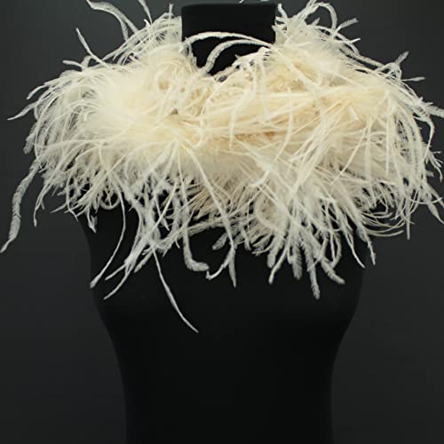 Boa di piume colorate di struzzo 1,8 m/35 g