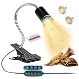 Reptile Heat Lamp Turtle Light - Long Lasting Ceramic...