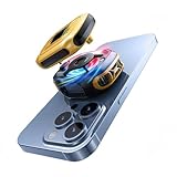 【2025年新しいモデル】スマホ冷却ファン 外置2000mAhバッテリー搭載 急速冷却で結冰可能 AIインテリジェント変頻 デジタル画面表示 2つの冷却モード/2つの使用モード TEC半導体冷却 静音設計 超強力磁石吸着 iPhone/Android/iPad 対応 外置电池携帯電話冷却器