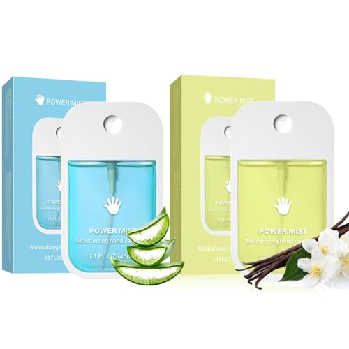 Power Mist Hydrating Hand Sanitizer, Power Mist Hydrating Spray f...