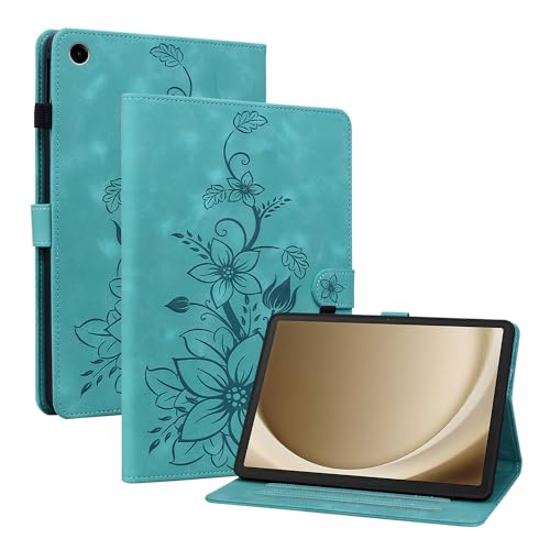 Housse Galaxy Tab A9+ et A11+ 11" à mise en veille automatique intelligente - Vert