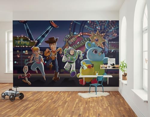Komar Disney and Pixar Toy Story Team Papier peint photo non tissé pour chambre d'enfant 400 x 250 cm