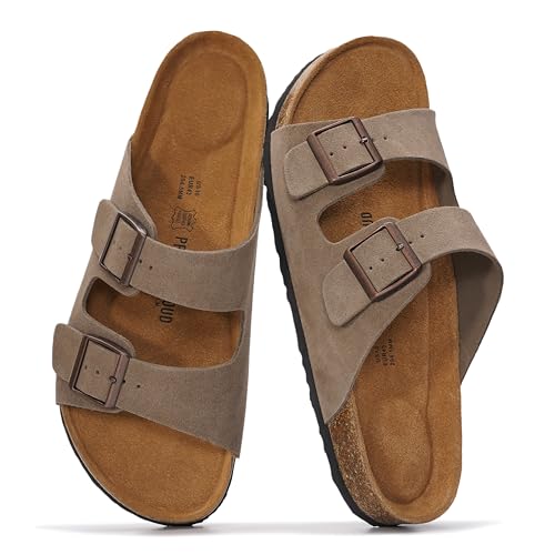 Project Cloud 100% Genuine Leather Mens Sandals -...