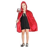 Samtumhang: Perfekt für Halloween-Party, Maskerade-Bälle, Cosplay-Party, Rollenspiel, Kostümparty.