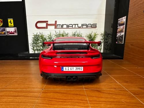 Maisto 1:18 Special Edition 2022 Porsche 911 GT3, Blue miniatura 6