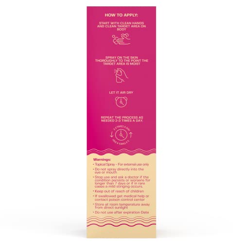 BASE LABORATORIES Hypochlorous Acid Spray for Face & Skin | Healing Topical Skin Repair Solution | Wounds, Irritations, Facial Cleanser, Eczema Treatment, Acne | Hypochlorous Acid Spray