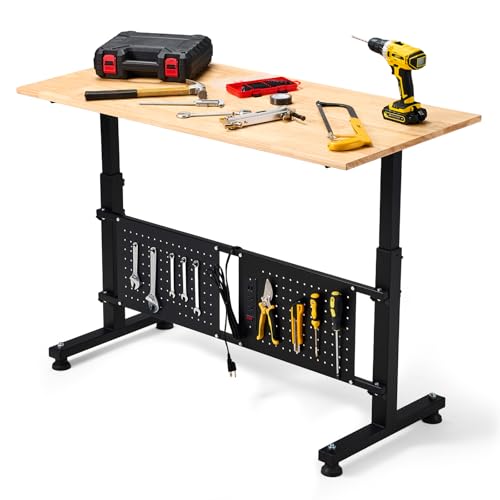 GVGBUK 48 Inch Adjustable Height Workbench, 1500 LBS...