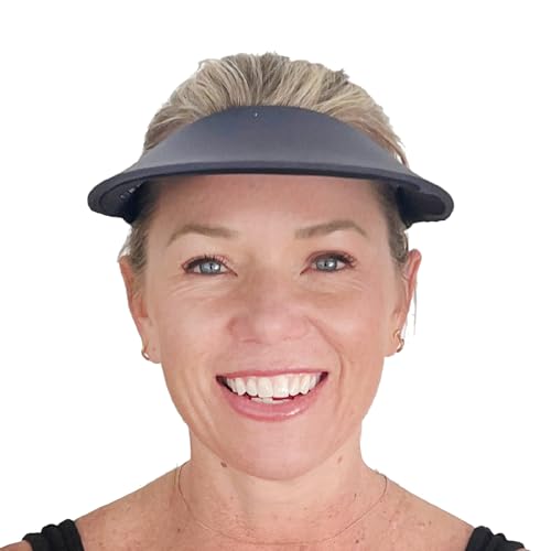 Image of No Headache Sun Visor for Women | Stylish, Lightweight Golf & Tennis Hat | UV Protection for Outdoor Sports & Travel