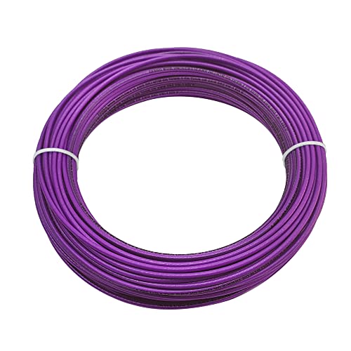 Paladin 12 AWG Gauge Insulated Stranded Copper THHN/THWN-2 Building Wire (50 Feet, Purple)