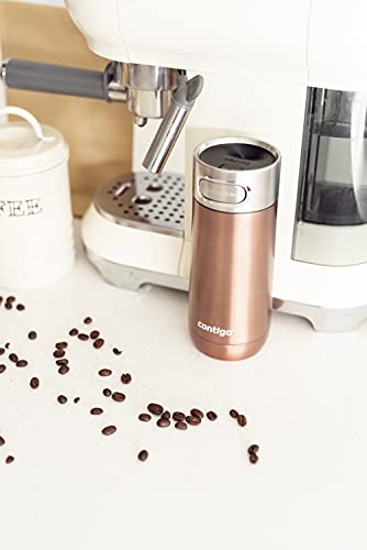Contigo Luxe Autoseal Edelstahl-Thermobecher | hält 3 h warm | 360 ml, White Zinfandel – Ansicht 2