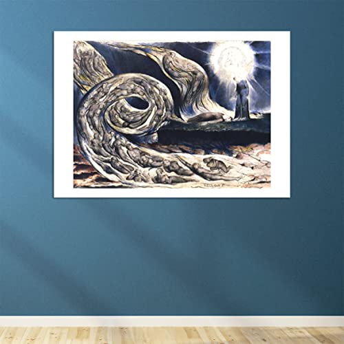 Poster The Lovers Whirlwind William Blake - Évitez les reflets avec ce mat - 4