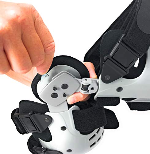 Superior Braces Oa Unloader Knee Brace For Arthritis Pain, Osteoarthritis, Knee Joint Pain And Degeneration, Universal Size, Fits Right Leg Lateral And Left Leg Medial, Gray & Black (Right) #TOP1