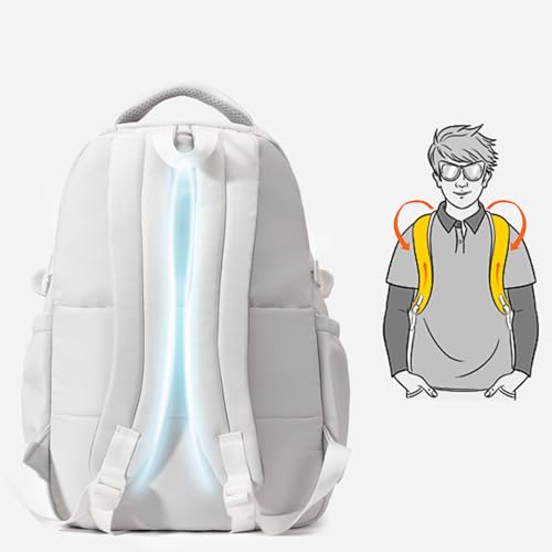 Mochila de gran capacidad moderna con diseño ergonómico de alta resistencia 4