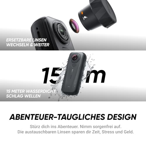 Insta360 X4 Air - 165 g leichte 8K 360 Actionkamera