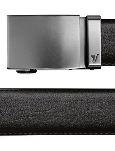Image of Mission Belt Men's Leather Ratchet Belt, 40mm Metal Collection