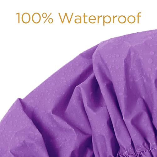 Bonnet de douche imperméable Donna réutilisable taille XL pour le spa - 2