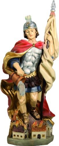 Figur Heiliger in der Höhe, St. Florian, 35 cm