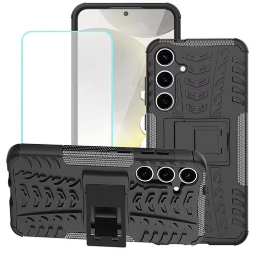 Coque Samsung S24 anti-choc pour éviter les rayures d'écran avec béquille arrière