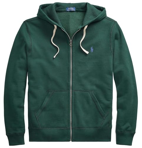 Image of POLO RALPH LAUREN Double-Knit Full Zip Hoodie