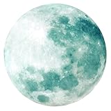 MOTHNUR 夜光月形ウォールステッカー 防水 剥がせる 簡単貼付 インテリア壁飾り リビング 寝室 オフィス用