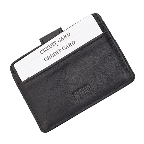 Image of MAESTRA Metal Unisex Wallet(Midnight Black)