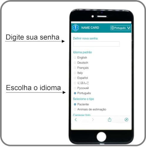 Pulseira Identificação QR Code Idoso Criança Esporte Emergência Medico