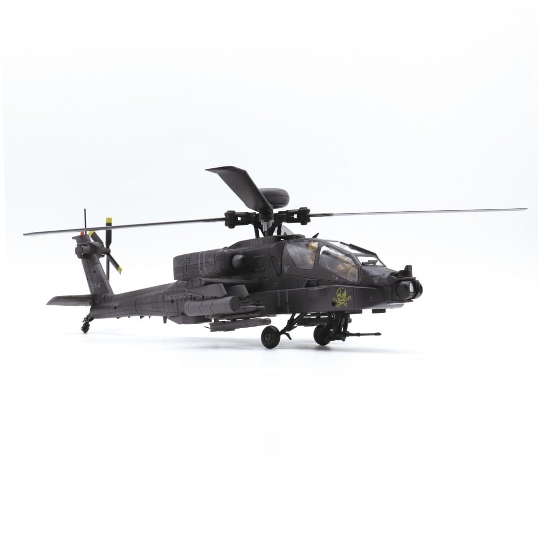 1/48 C170 RC ERA AH-64D Apache RC Elicottero RC (pilota disegnato a mano) 2,4 GHz a 6 canali Flybarless con posizionamento ottico del flusso, mantenimento dell'altezza TOF, volo indietro con un